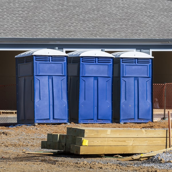 how do i determine the correct number of portable restrooms necessary for my event in Bradford VT